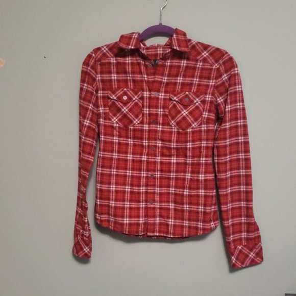 TNA Plaid Button Down Shirt XS - Picture 1 of 2